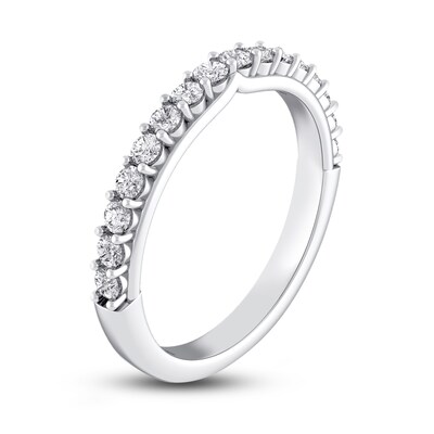 Royal Asscher® CT. T.W. Diamond Anniversary Band in 14K White Gold