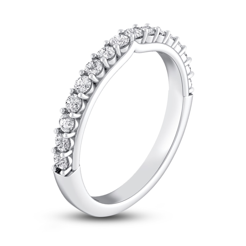 Royal Asscher® CT. T.W. Diamond Anniversary Band in 14K White Gold