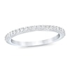 Thumbnail Image 1 of Royal Asscher® 0.25 CT. T.W. Diamond Anniversary Band in 14K White Gold