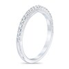 Thumbnail Image 2 of Royal Asscher® 0.25 CT. T.W. Diamond Anniversary Band in 14K White Gold