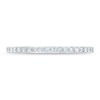 Thumbnail Image 3 of Royal Asscher® 0.25 CT. T.W. Diamond Anniversary Band in 14K White Gold