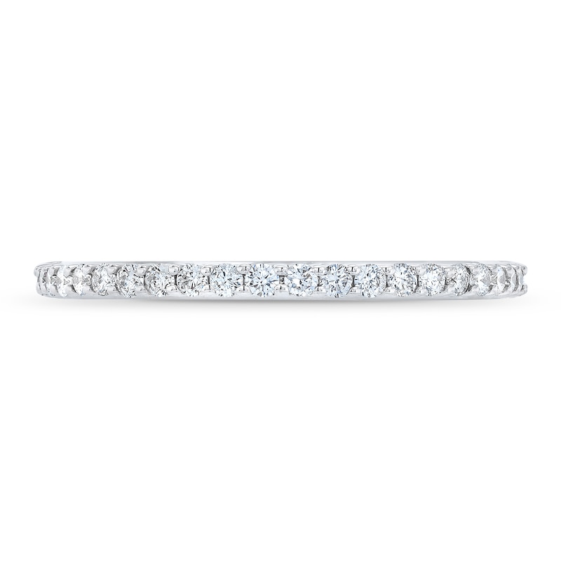 Main Image 3 of Royal Asscher® 0.25 CT. T.W. Diamond Anniversary Band in 14K White Gold
