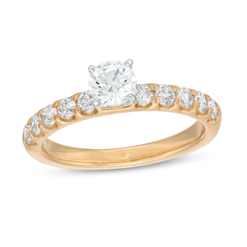 1.00 CT. T.W. Diamond Engagement Ring in 14K Gold (F/SI2)|Peoples Jewellers