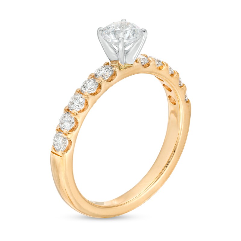 1.00 CT. T.W. Diamond Engagement Ring in 14K Gold (F/SI2)