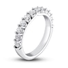 Thumbnail Image 1 of Royal Asscher® 1.00 CT. T.W. Diamond Anniversary Band in 14K White Gold