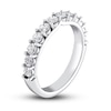 Thumbnail Image 2 of Royal Asscher® 1.00 CT. T.W. Diamond Anniversary Band in 14K White Gold