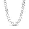 12.5mm Curb Chain Necklace in Sterling Silver - 24"