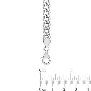 6.5mm Curb Chain Necklace in Sterling Silver