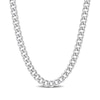 6.5mm Curb Chain Necklace in Sterling Silver - 24"