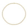 Thumbnail Image 2 of 8.0mm Rolo Chain Necklace in Sterling Silver with Yellow Rhodium - 24"