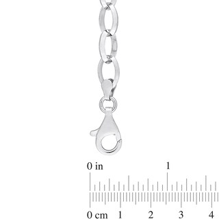 8.0mm Rolo Chain Necklace in Sterling Silver - 24"
