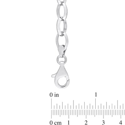 8.0mm Rolo Chain Necklace in Sterling Silver - 24"