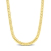 Thumbnail Image 0 of 5.0mm Herringbone Chain Necklace in Sterling Silver with Yellow Rhodium