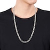 Thumbnail Image 2 of 5.5mm Figaro Chain Necklace in Sterling Silver - 24&quot;