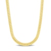 Thumbnail Image 1 of 5.0mm Herringbone Chain Necklace in Sterling Silver with Yellow Rhodium - 16"