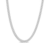 Thumbnail Image 1 of 4.4mm Curb Chain Necklace in Sterling Silver - 20"