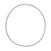 Thumbnail Image 3 of 4.4mm Curb Chain Necklace in Sterling Silver - 20"
