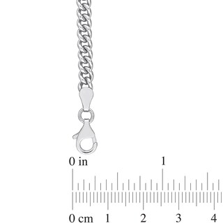4.4mm Curb Chain Necklace in Sterling Silver - 20"