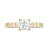 Thumbnail Image 3 of Vera Wang Love Collection 0.95 CT. T.W. Princess-Cut Diamond Engagement Ring in 14K Gold