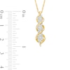 Thumbnail Image 3 of 0.25 CT. T.W. Multi-Diamond Twist Pendant in 10K Gold