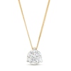 Thumbnail Image 1 of 1.00 CT. Certified Canadian Diamond Solitaire Pendant in 14K Gold (I/I2)