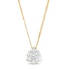 Thumbnail Image 0 of 1.00 CT. Certified Canadian Diamond Solitaire Pendant in 14K Gold (I/I2)