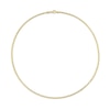 Thumbnail Image 3 of 2.2mm Rope Chain Necklace in Sterling Silver with Yellow Rhodium