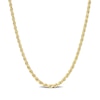 Thumbnail Image 1 of 2.2mm Rope Chain Necklace in Sterling Silver with Yellow Rhodium - 16"
