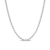 Thumbnail Image 1 of 2.2mm Rope Chain Necklace in Sterling Silver - 20"