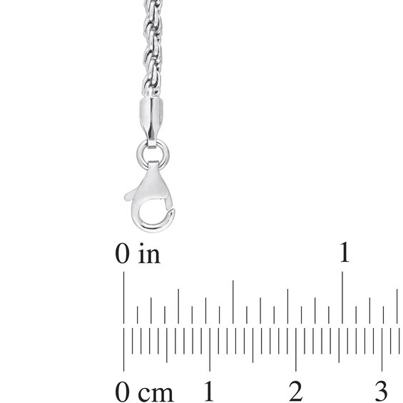 2.2mm Rope Chain Necklace in Sterling Silver