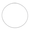 Thumbnail Image 2 of 2.2mm Rope Chain Necklace in Sterling Silver - 16"