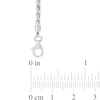 Thumbnail Image 3 of 2.2mm Rope Chain Necklace in Sterling Silver - 16"