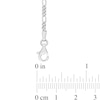 Thumbnail Image 4 of 2.2mm Figaro Chain Necklace in Sterling Silver - 24"