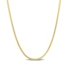 Thumbnail Image 1 of 2.0mm Herringbone Chain Necklace in Sterling Silver with Yellow Rhodium - 16"