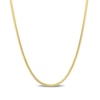 Thumbnail Image 1 of 2.0mm Herringbone Chain Necklace in Sterling Silver with Yellow Rhodium