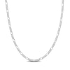 Thumbnail Image 0 of 2.2mm Figaro Chain Necklace in Sterling Silver