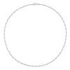 Thumbnail Image 3 of 2.2mm Figaro Chain Necklace in Sterling Silver
