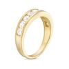 Thumbnail Image 2 of 1.00 CT. T.W. Certified Lab-Created Diamond Nine Stone Anniversary Band in 14K Gold (F/SI2)