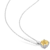 Thumbnail Image 4 of 7.0mm Citrine Solitaire Pendant and Stud Earrings Set in Sterling Silver