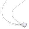 Thumbnail Image 4 of 7.0mm Opal Solitaire Pendant and Stud Earrings Set in Sterling Silver