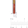 3.0mm Princess-Cut Multi-Colour Lab-Created Sapphire Rainbow Triple-Row Tennis Bracelet in Sterling Silver