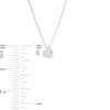 Thumbnail Image 3 of 0.30 CT. Certified Canadian Diamond Solitaire Pendant in 14K White Gold (I/I2)