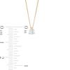 Thumbnail Image 4 of 0.50 CT. Certified Canadian Diamond Solitaire Pendant in 14K Gold (I/I2)