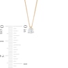 Thumbnail Image 3 of 0.50 CT. Certified Canadian Diamond Solitaire Pendant in 14K Gold (I/I2)