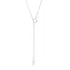 Thumbnail Image 3 of 0.50 CT. Certified Canadian Diamond Solitaire Pendant in 14K White Gold (I/I2)