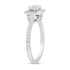 Thumbnail Image 1 of Enchanted Disney Majestic Princess 0.69 CT. T.W. Diamond Frame Engagement Ring in 14K White Gold