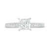 Thumbnail Image 3 of 0.69 CT. T.W. Princess-Cut Diamond Engagement Ring in 10K White Gold (I/I2)