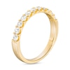 Thumbnail Image 3 of 0.50 CT. T.W. Certified Diamond Eleven Stone Anniversary Band in 14K Gold (I/SI2)