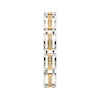 Thumbnail Image 4 of Men's Citizen Eco-Drive® Crystal Two-Tone Chronograph Watch with Black Dial and Bracelet Box Set (Model: AT2454-65E)