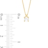 CT. Diamond Solitaire Pendant in 14K Gold (J/I3) – 19